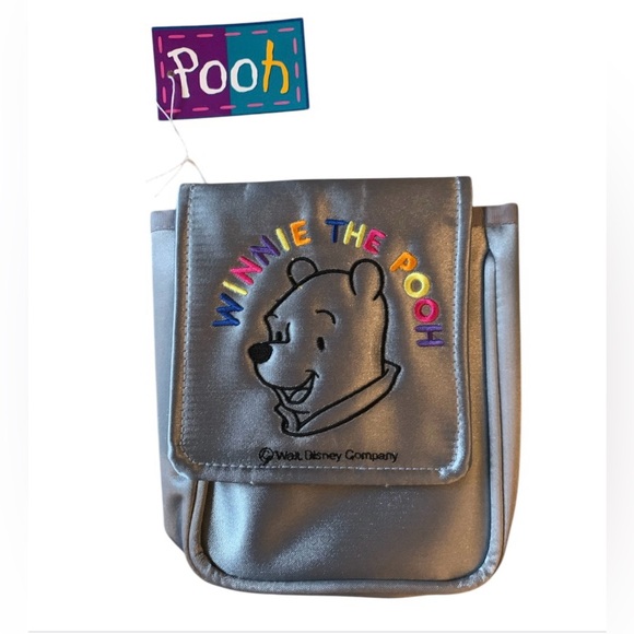 Vintage Limited Edition 90s Disney Winnie The Pooh Mini Shoulder Bag Pouch - Picture 9 of 16